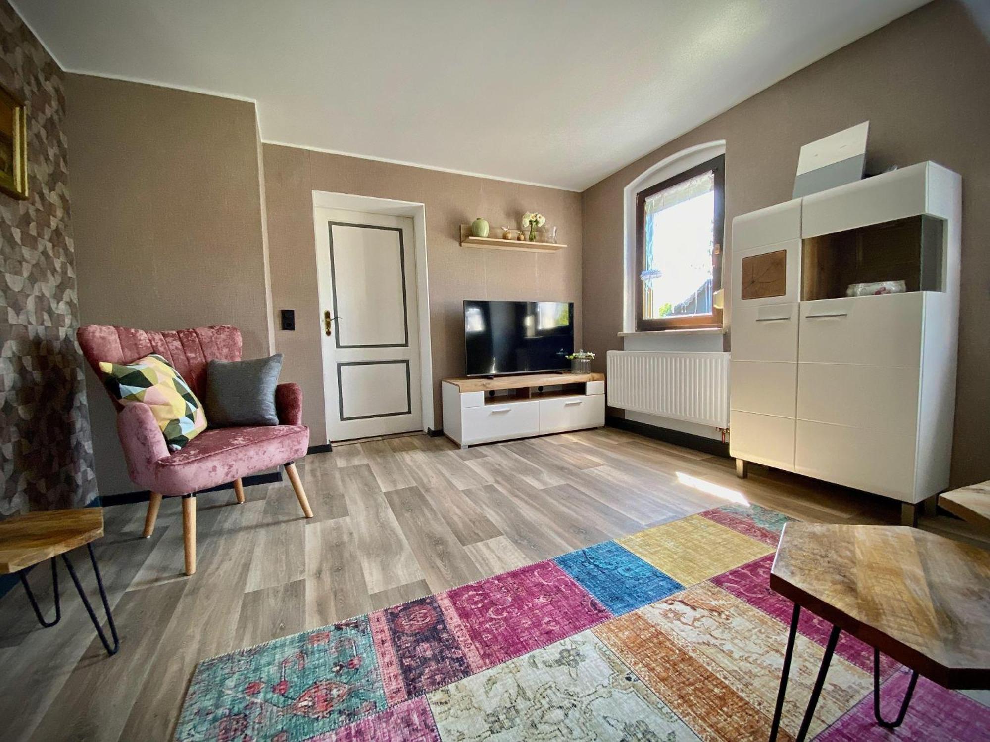 Ferienwohnung-Familienidylle-Im-Vogtland-80Qm Neumark  Luaran gambar